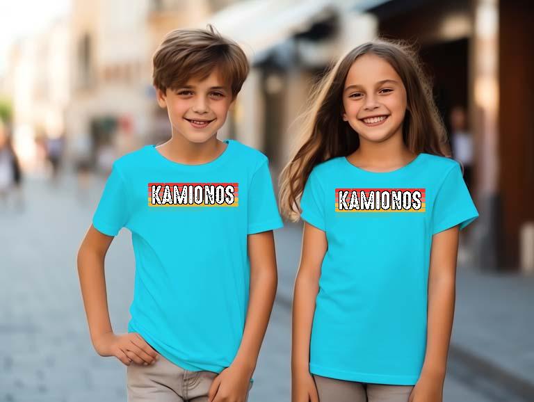 Kamionos Limited Edition - Kamionos Gyerek Környakú Póló