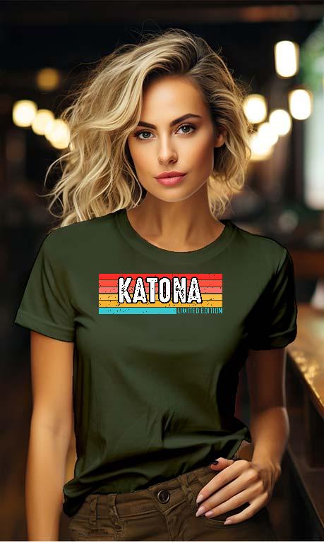 Katona Limited Edition - Katona Női Környakú Póló