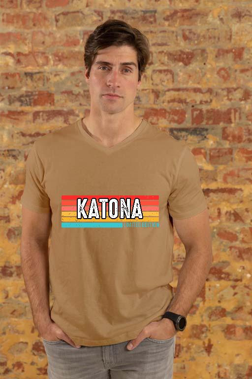 Katona Limited Edition - Katona Férfi V-nyakú Póló