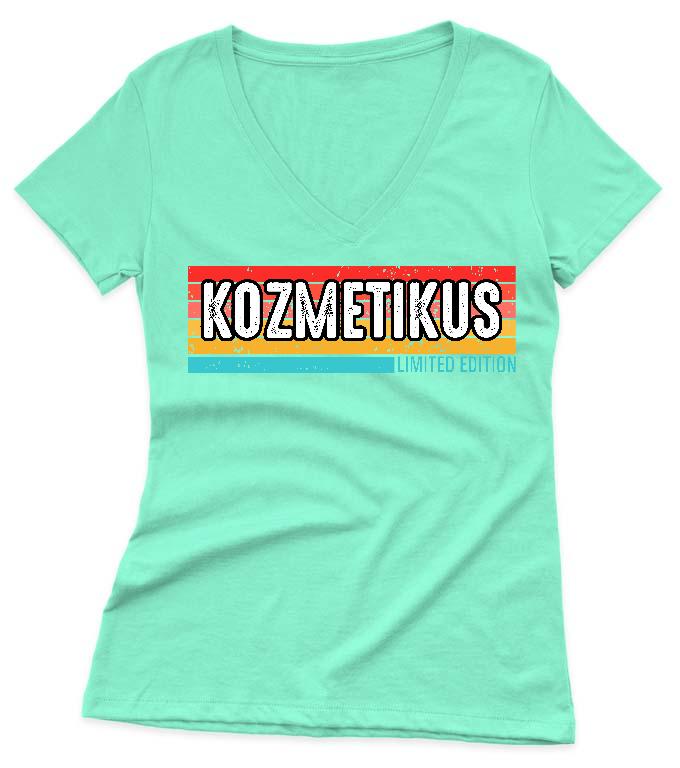 Kozmetikus Limited Edition - Kozmetikus Női V-nyakú Póló