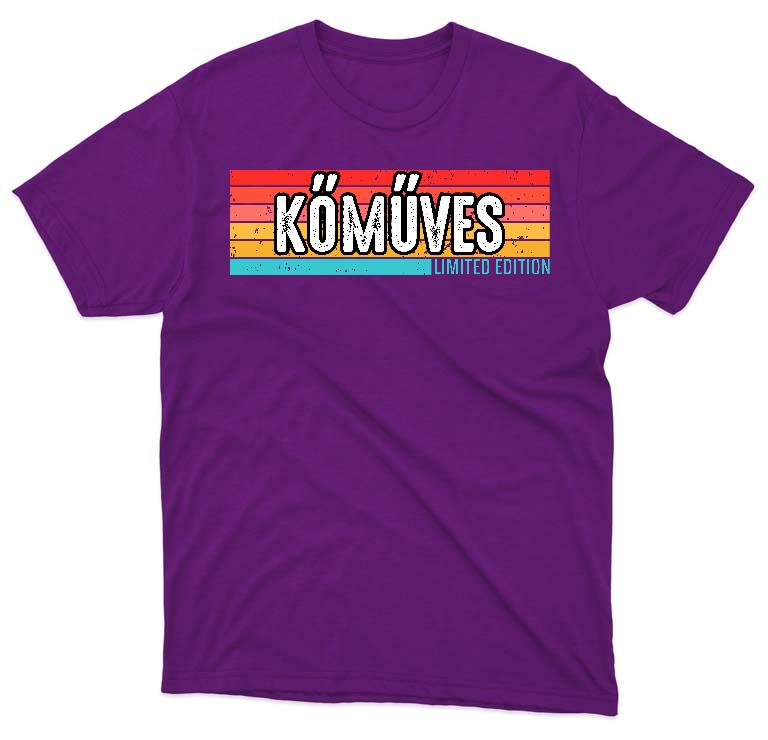 Kőműves Limited Edition - Kőműves Férfi Környakú Póló