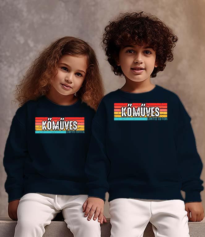 Kőműves Limited Edition - Kőműves Gyerek Pulóver