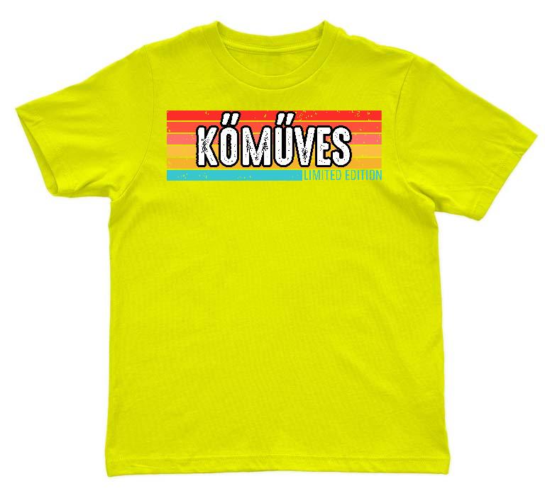 Kőműves Limited Edition - Kőműves Gyerek Környakú Póló