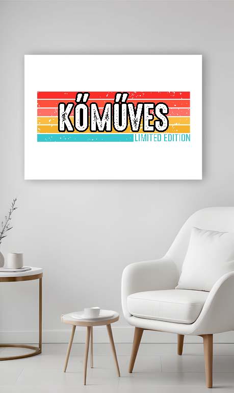 Kőműves Limited Edition - Kőműves Vászonkép