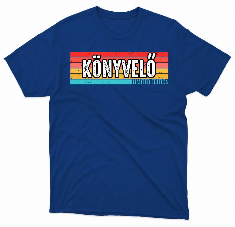 Könyvelő Limited Edition - Könyvelő Férfi Környakú Póló