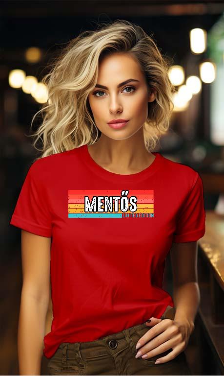 Mentős Limited Edition - Mentős Női Környakú Póló