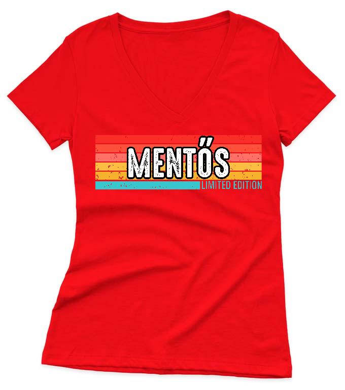 Mentős Limited Edition - Mentős Női V-nyakú Póló