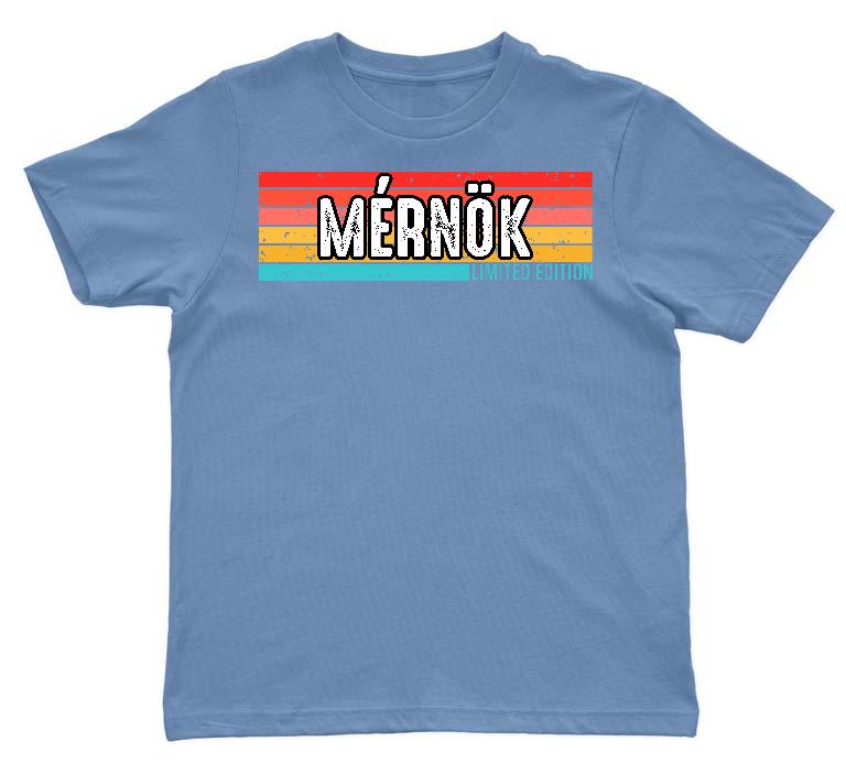 Mérnök Limited Edition - Mérnök Gyerek Környakú Póló