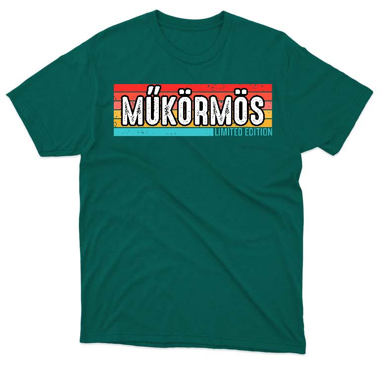 Műkörmös Limited Edition - Műkörmös Férfi Környakú Póló