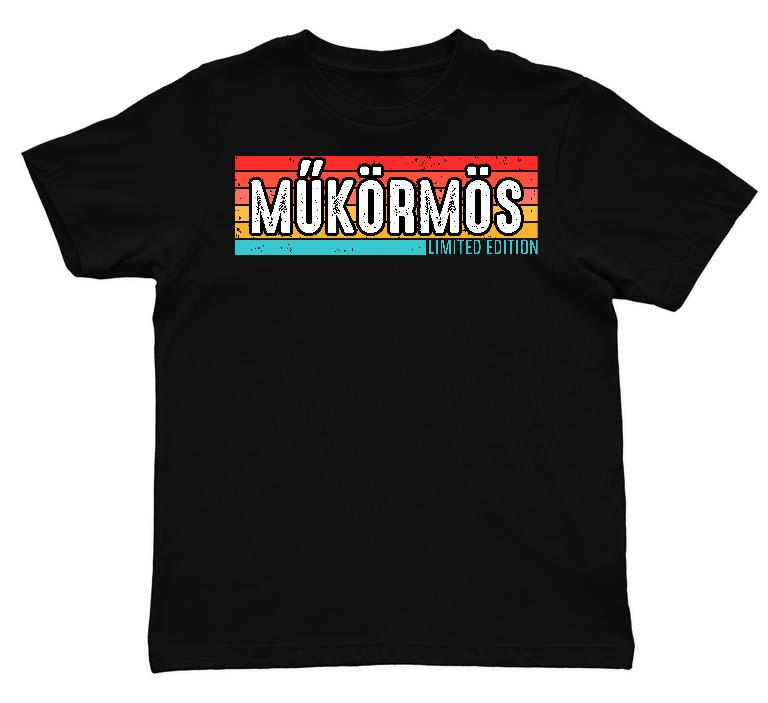 Műkörmös Limited Edition - Műkörmös Gyerek Környakú Póló