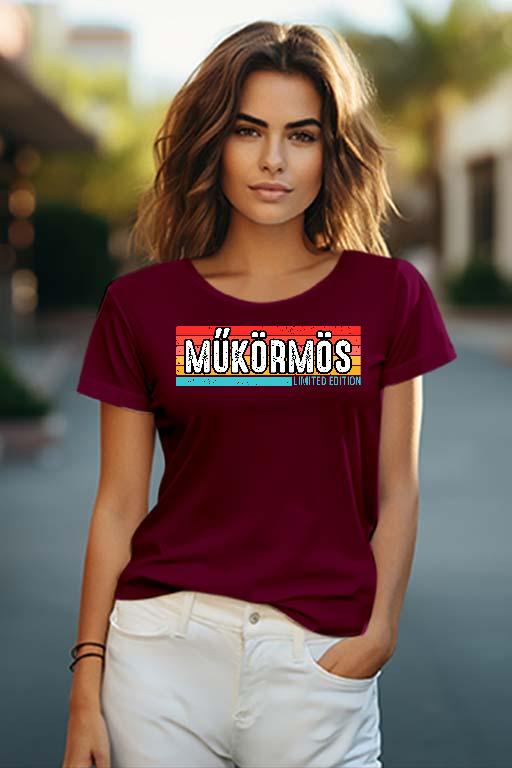 Műkörmös Limited Edition - Műkörmös Női O-nyakú Póló