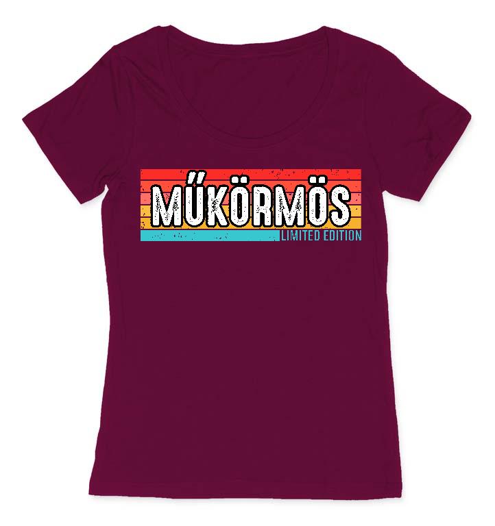 Műkörmös Limited Edition - Műkörmös Női O-nyakú Póló