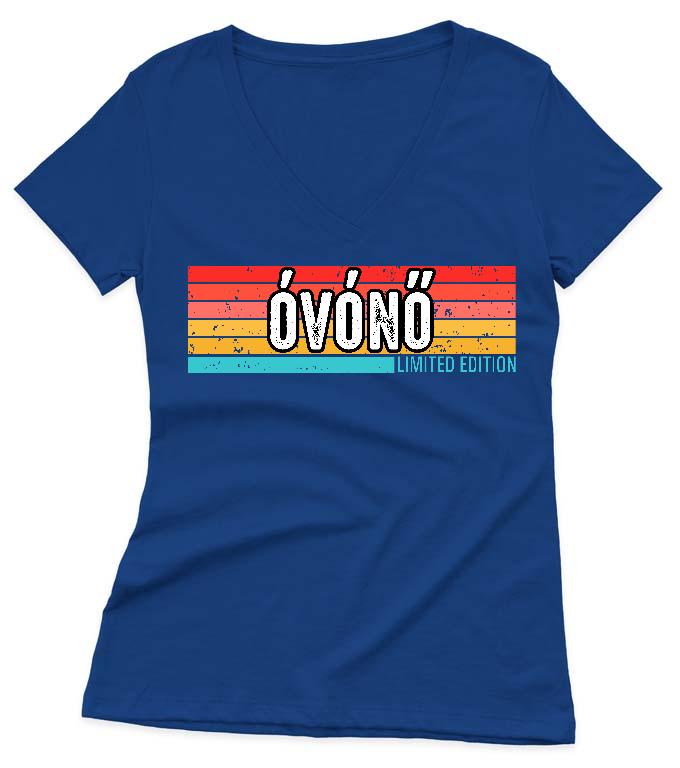 Óvónő Limited Edition - Óvónő Női V-nyakú Póló