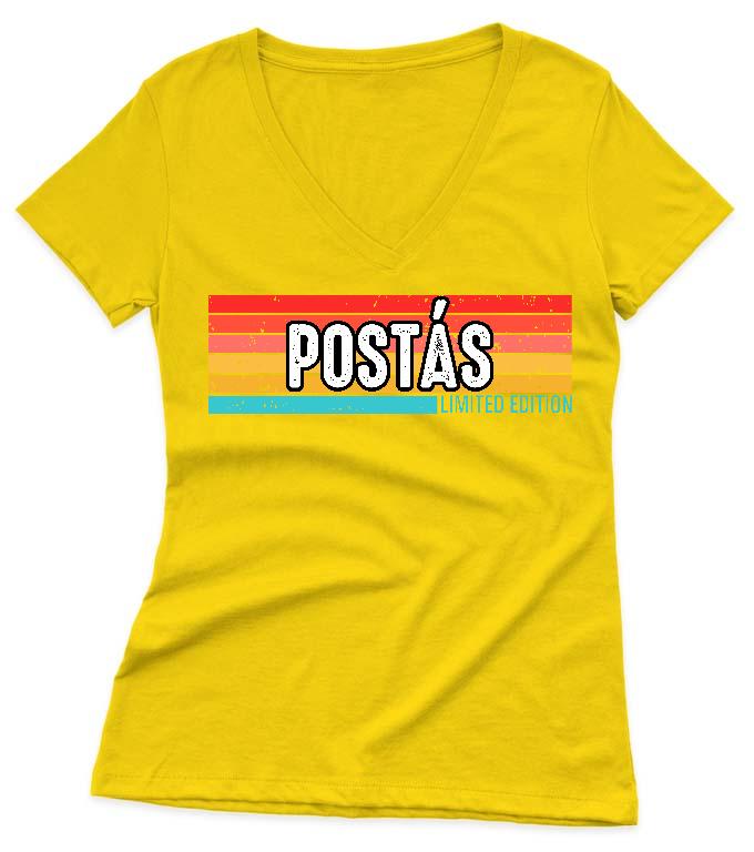 Postás Limited Edition - Postás Női V-nyakú Póló