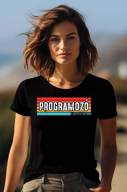 Programozó Limited Edition - Programozó Női Prémium Póló