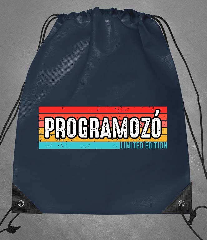 Programozó Limited Edition - Programozó Tornazsák