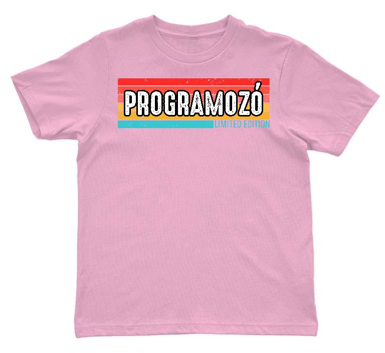 Programozó Limited Edition - Programozó Gyerek Környakú Póló