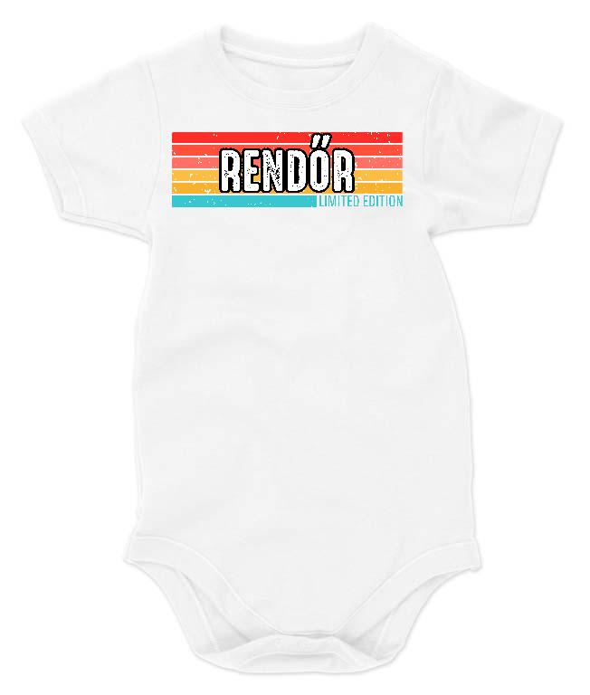 Rendőr Limited Edition - Rendőr Gyerek Body