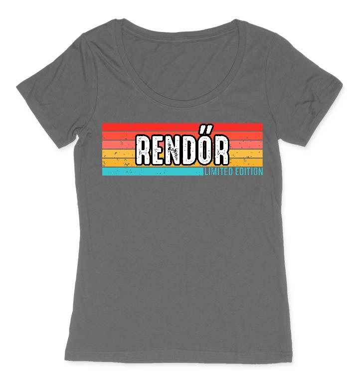 Rendőr Limited Edition - Rendőr Női O-nyakú Póló