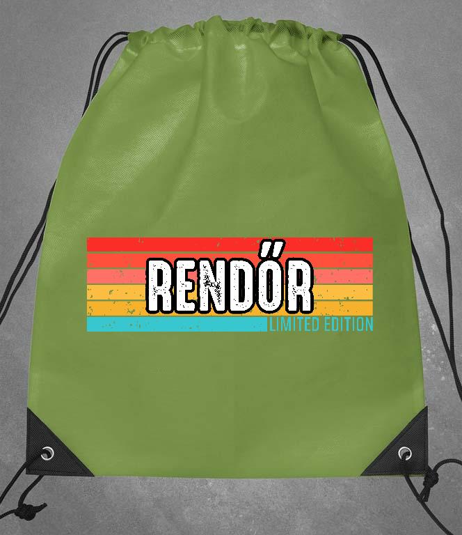 Rendőr Limited Edition - Rendőr Tornazsák