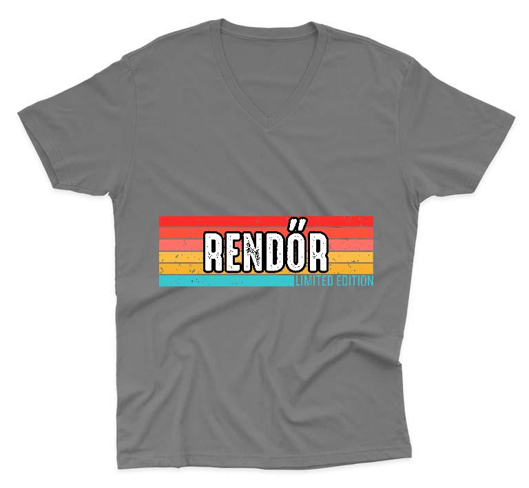 Rendőr Limited Edition - Rendőr Férfi V-nyakú Póló