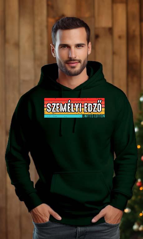 Személyi edző Limited Edition - Személyi edző Férfi Kapucnis Pulóver