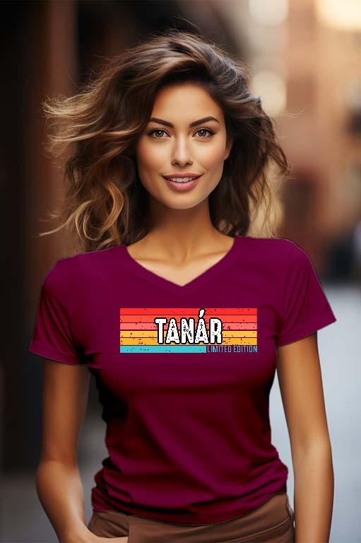 Tanár Limited Edition - Tanár Női V-nyakú Póló