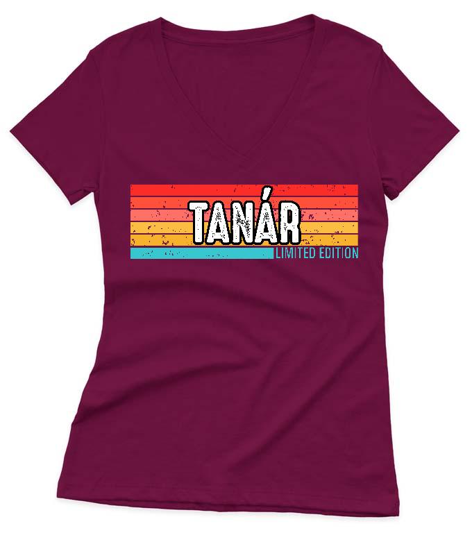 Tanár Limited Edition - Tanár Női V-nyakú Póló