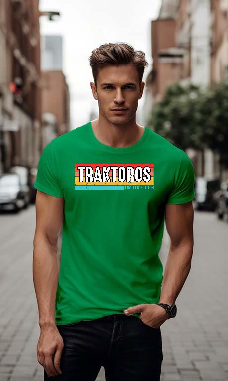 Traktoros Limited Edition - Traktoros Férfi Környakú Póló