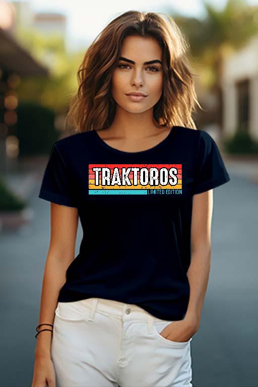 Traktoros Limited Edition - Traktoros Női O-nyakú Póló