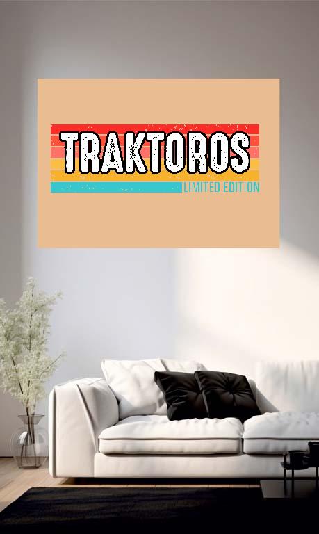 Traktoros Limited Edition - Traktoros Poszter