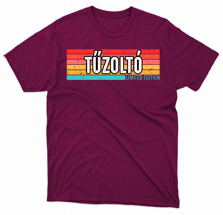 Tűzoltó Limited Edition - Tűzoltó Férfi Környakú Póló