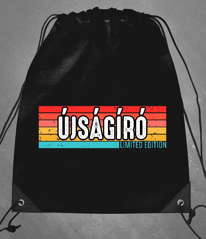 Újságíró Limited Edition - Újságíró Tornazsák