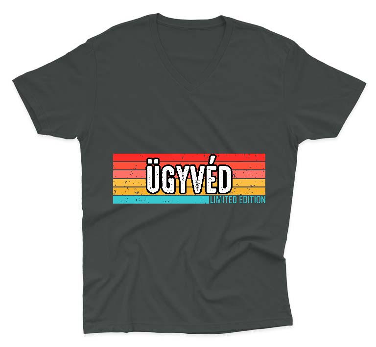 Ügyvéd Limited Edition - Ügyvéd Férfi V-nyakú Póló