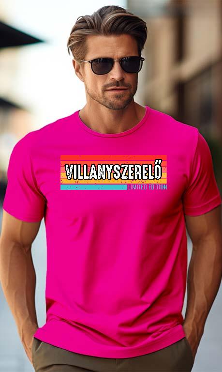 Villanyszerelő Limited Edition - Villanyszerelő Férfi Prémium Póló