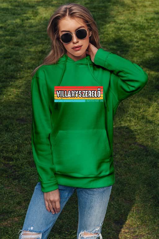 Villanyszerelő Limited Edition - Villanyszerelő Női Kapucnis Pulóver