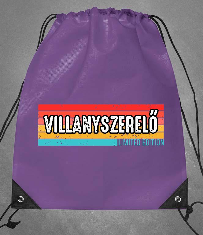 Villanyszerelő Limited Edition - Villanyszerelő Tornazsák