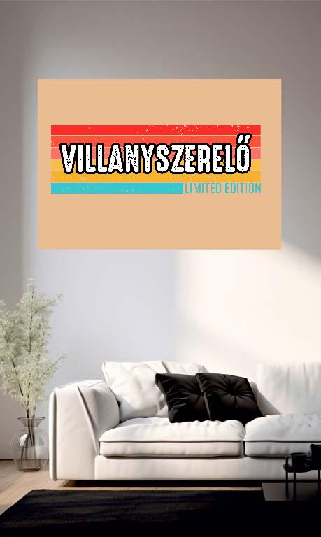 Villanyszerelő Limited Edition - Villanyszerelő Poszter