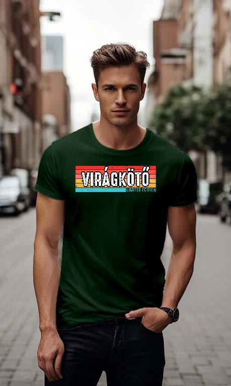 Virágkötő Limited Edition - Virágkötő Férfi Környakú Póló