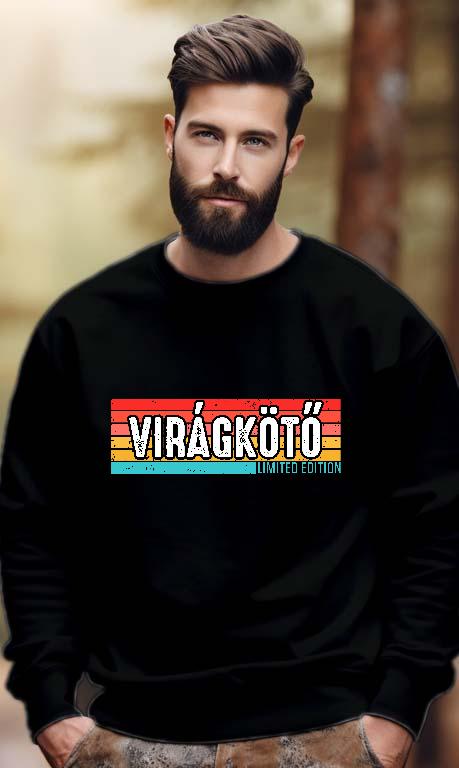 Virágkötő Limited Edition - Virágkötő Férfi Pulóver