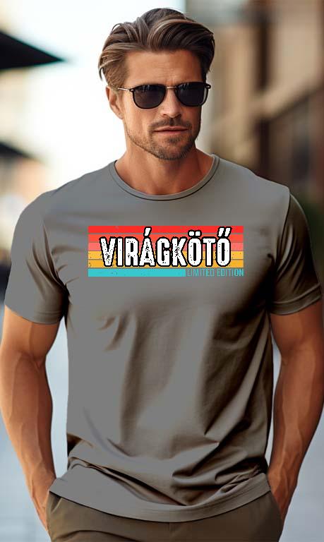 Virágkötő Limited Edition - Virágkötő Férfi Prémium Póló