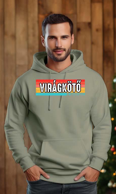 Virágkötő Limited Edition - Virágkötő Férfi Kapucnis Pulóver