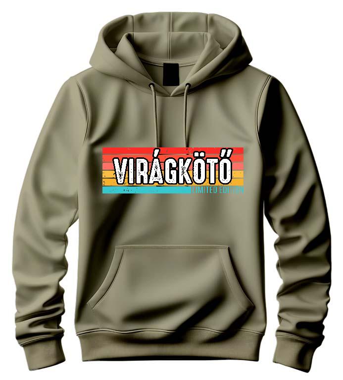 Virágkötő Limited Edition - Virágkötő Férfi Kapucnis Pulóver