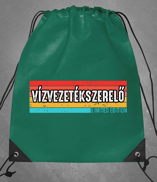 Vízvezetékszerelő Limited Edition - Vízvezetékszerelő Tornazsák