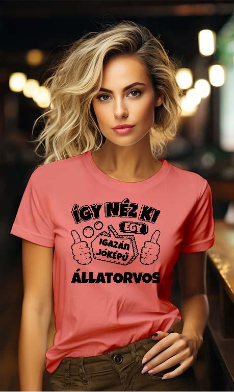 Igazán jóképű Állatorvos - Állatorvos Női Környakú Póló