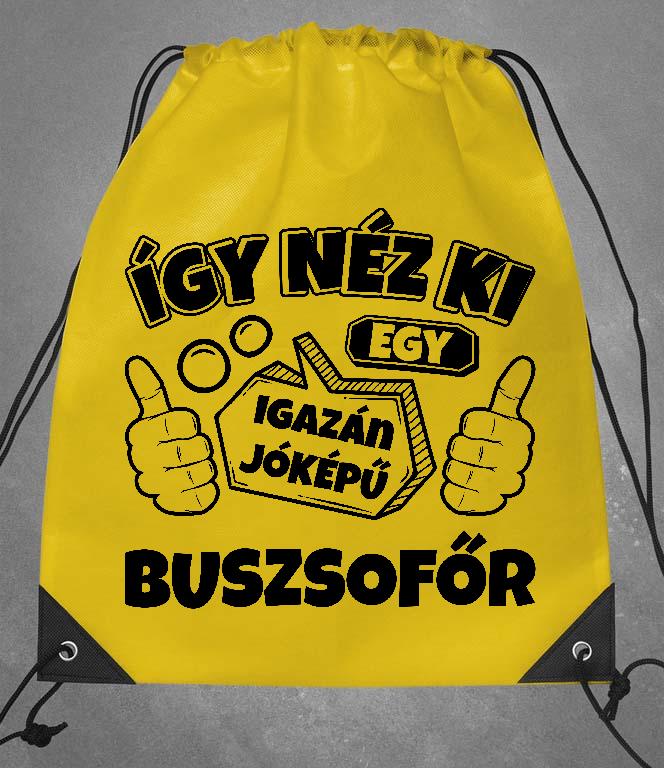 Igazán jóképű Buszsofőr - Buszsofőr Tornazsák