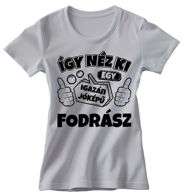 Igazán jóképű Fodrász - Fodrász Női Környakú Póló