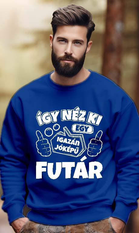 Igazán jóképű Futár - Futár Férfi Pulóver