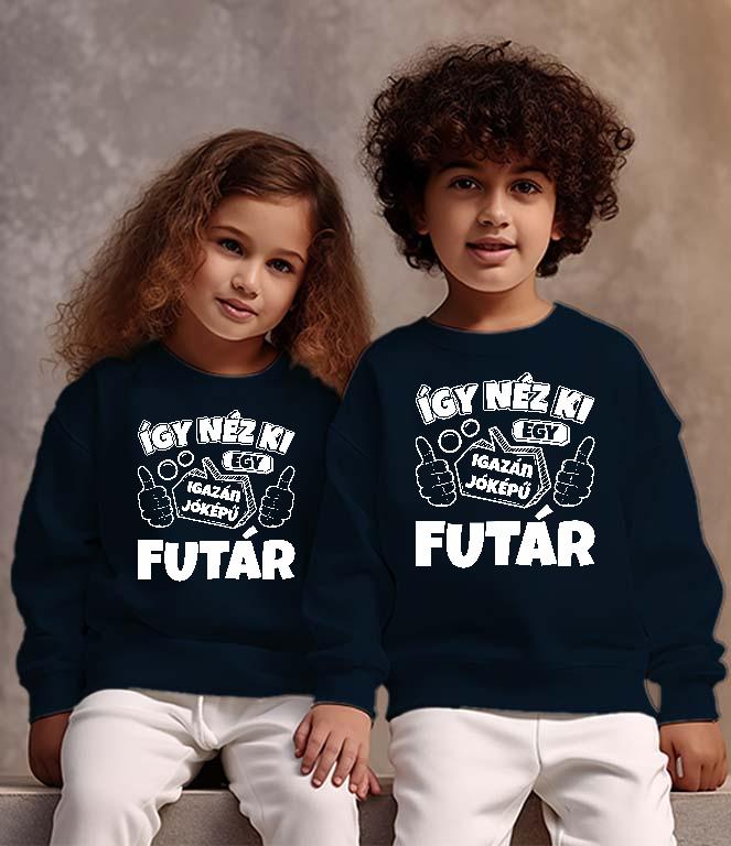 Igazán jóképű Futár - Futár Gyerek Pulóver
