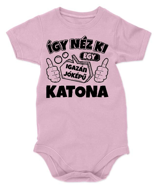 Igazán jóképű Katona - Katona Gyerek Body